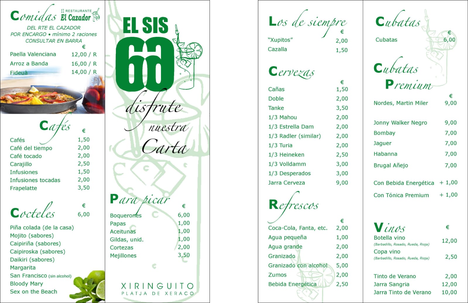 Carta de EL SIS — página 1